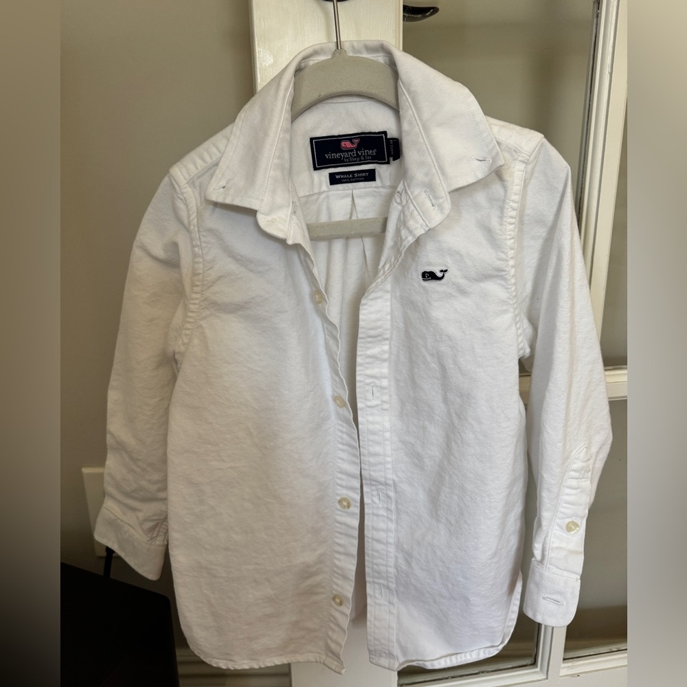 Vineyard Vines White Button-Down Shirt